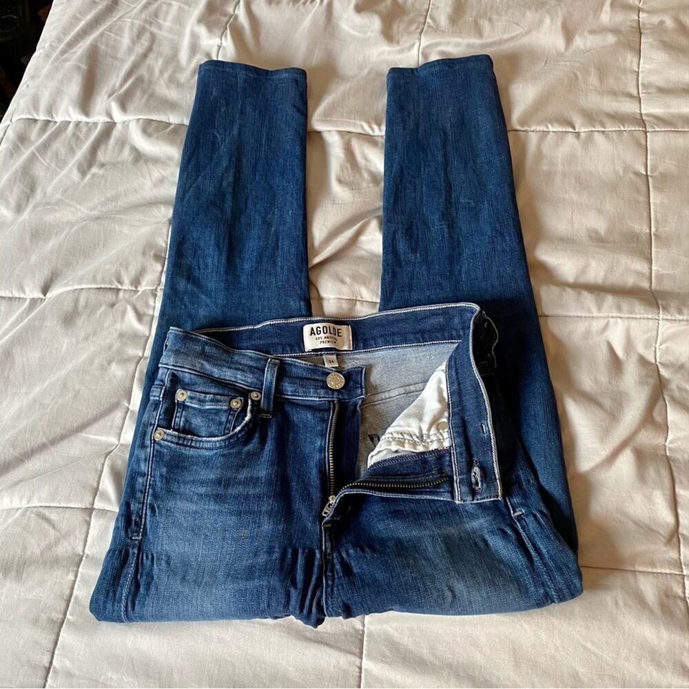 Agolde Sophie Crop Women’s Size 24 High Rise Skinny Jeans - Picture 9 of 16